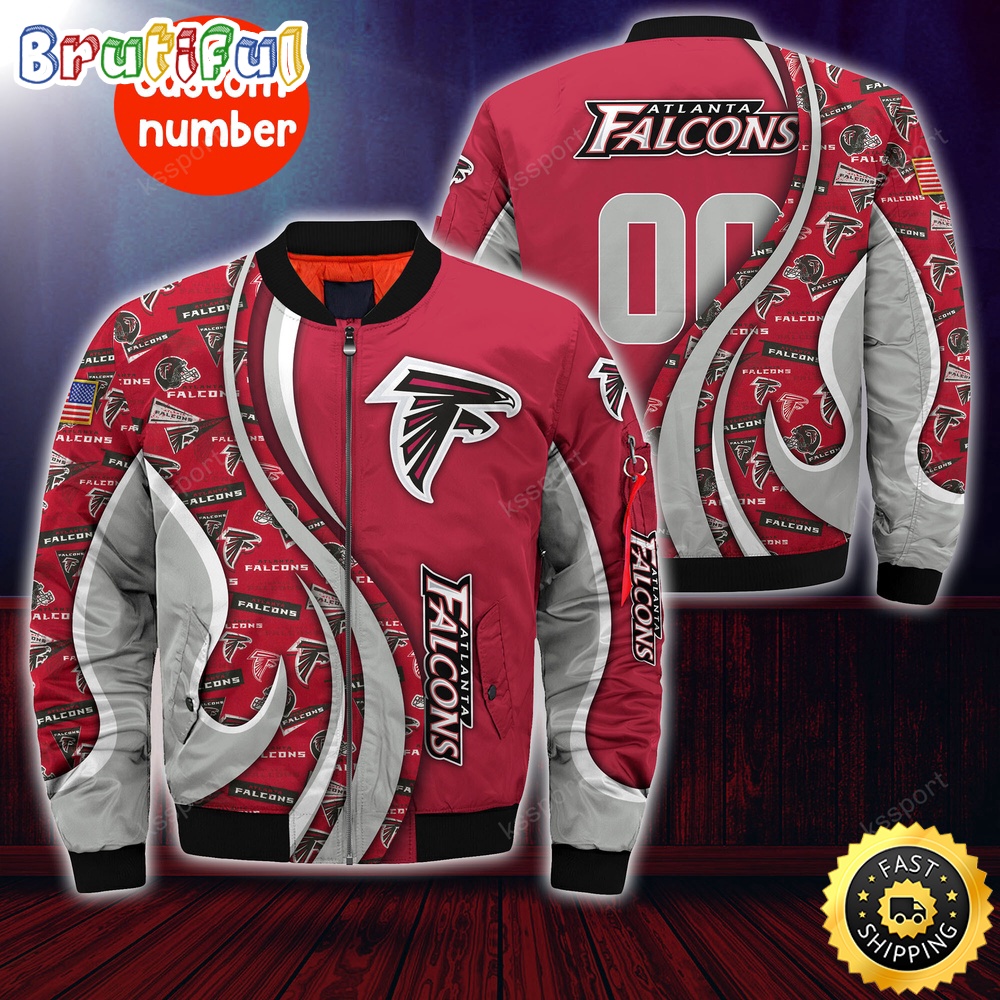 Personalized NFL Atlanta Falcons Bomber Jacket Urban Bomber Fashion