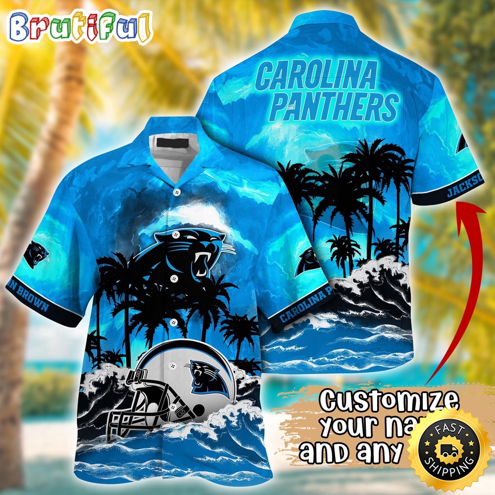 Personalized NFL Carolina Panthers Best Hawaiian Shirt Ever Aloha Shirt For Fans