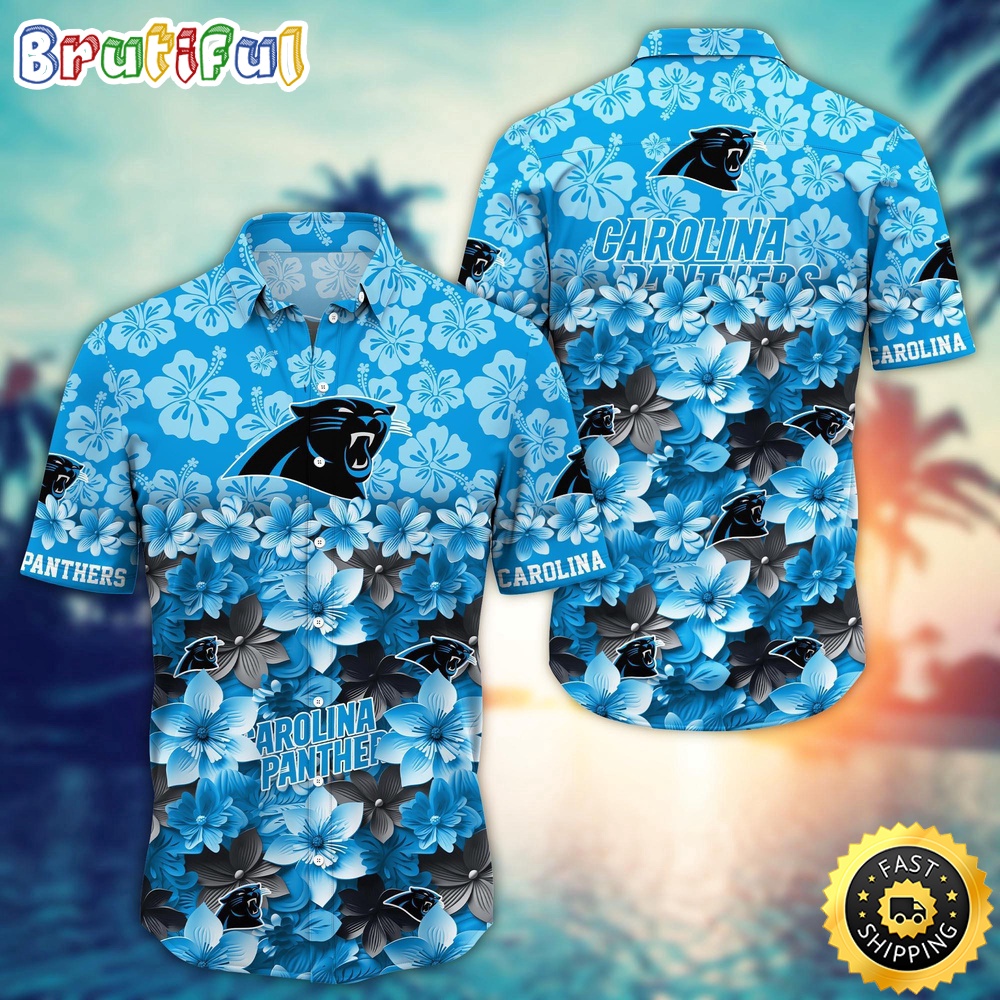 Personalized NFL Carolina Panthers Hawaiian Shirt Trending Summer