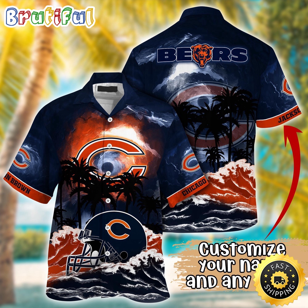 Personalized NFL Chicago Bears Best Hawaiian Shirt Ever Aloha Shirt For Fans