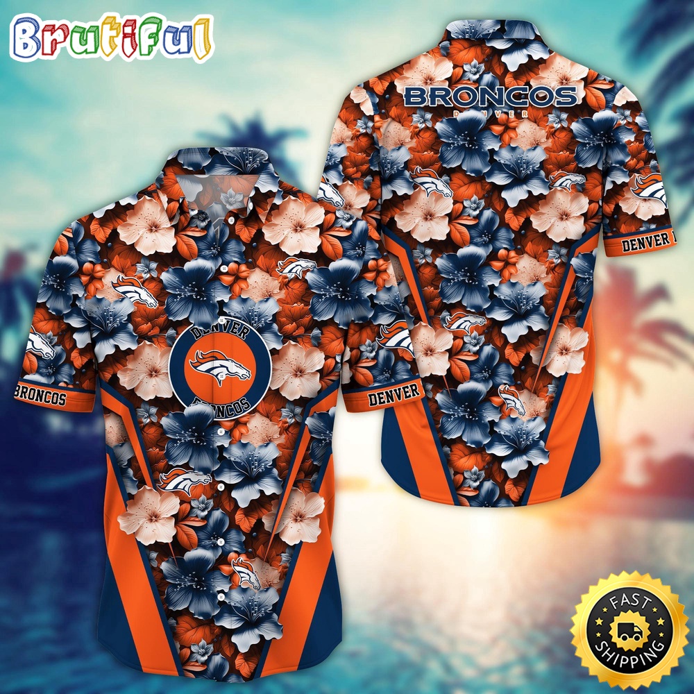 Personalized NFL Denver Broncos Hawaiian Shirt New Arrivals Trending Aloha Shirt