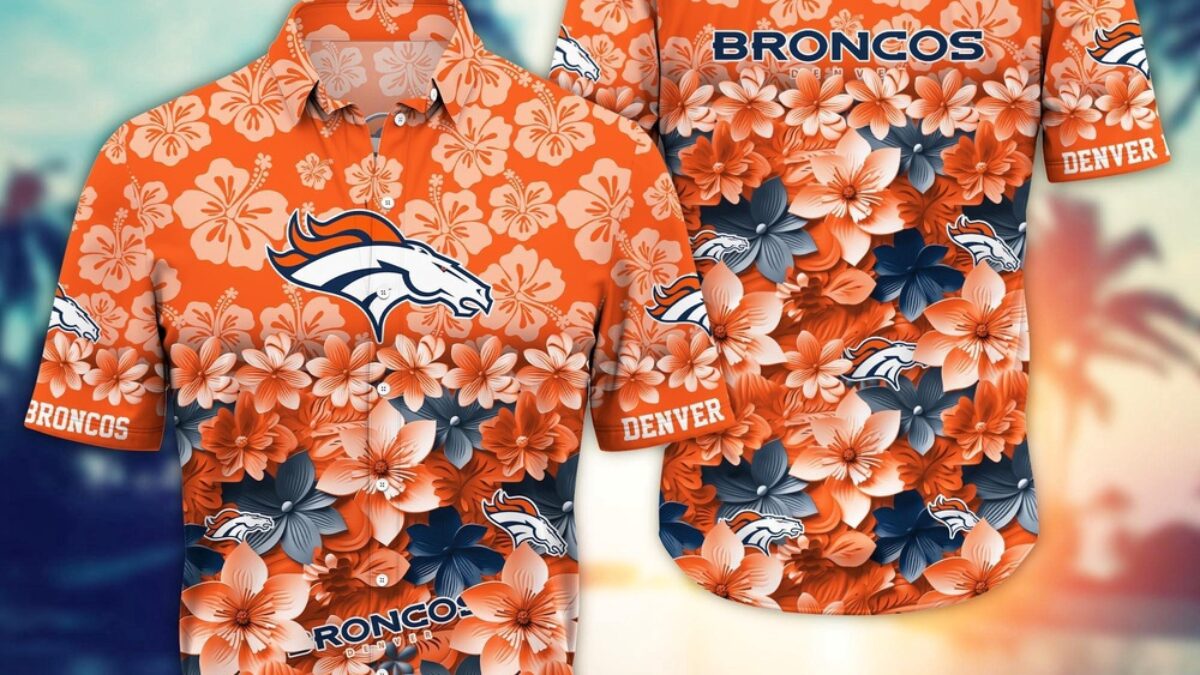 NFL Denver Broncos シルク半袖シャツ XL ヴィンテージ personalized-nfl-denver-