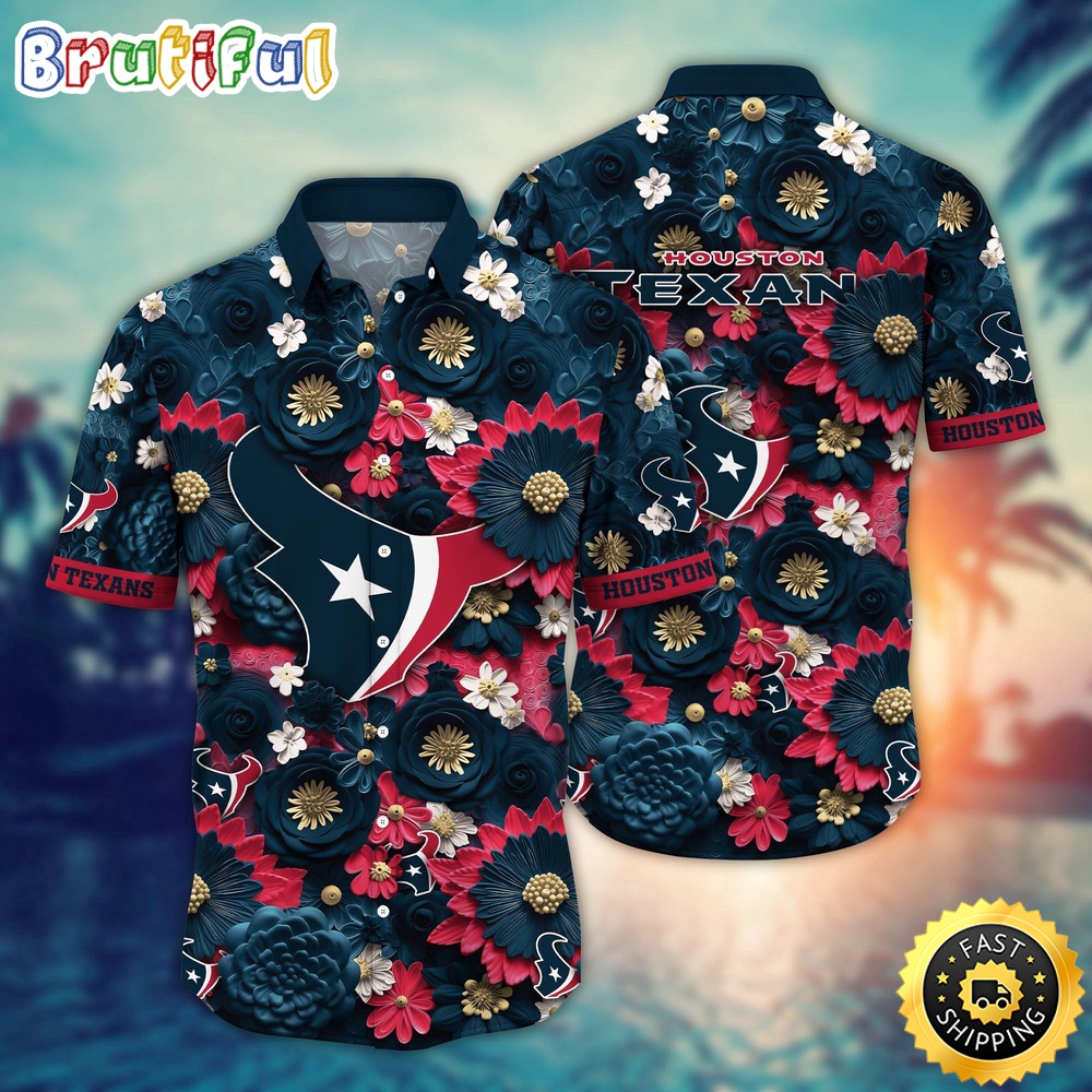 Personalized NFL Houston Texans Hawaiian Shirt Trending For This Summer Aloha Shirt