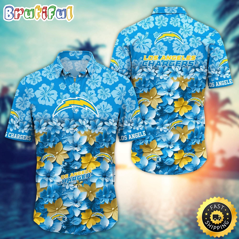 Personalized NFL Los Angeles Chargers Hawaiian Shirt Trending Summer