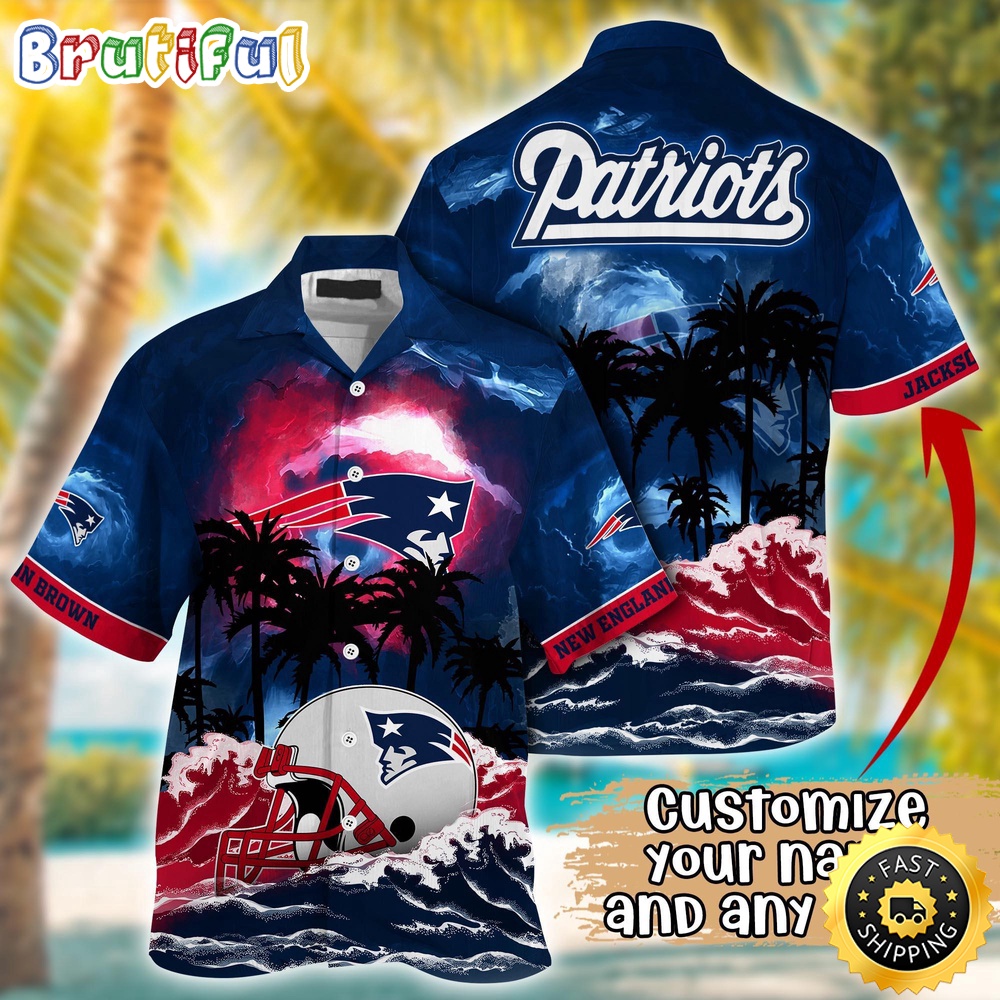 Personalized NFL New England Patriots Best Hawaiian Shirt Ever Aloha Shirt For Fans