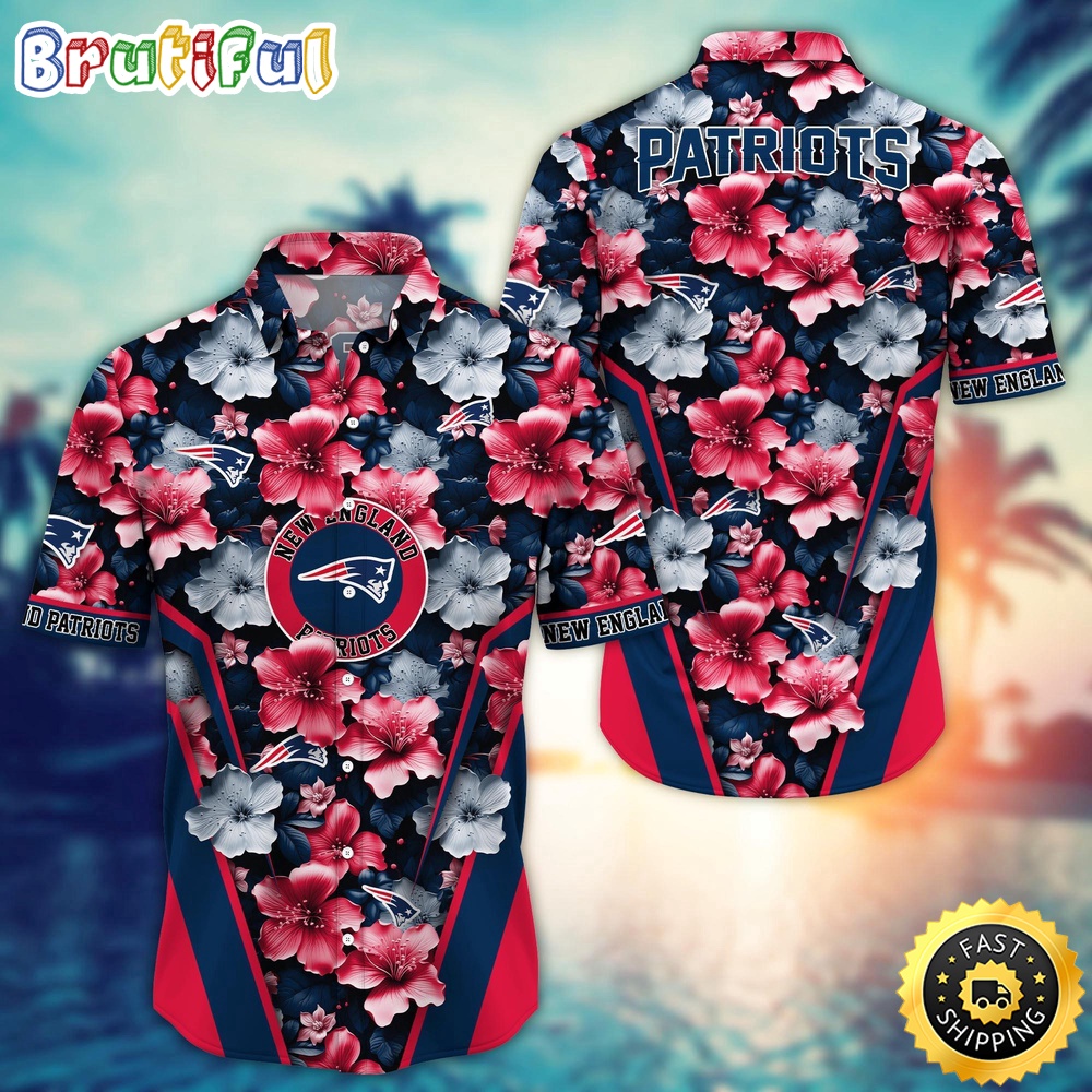 Personalized NFL New England Patriots Hawaiian Shirt New Arrivals Trending Aloha Shirt