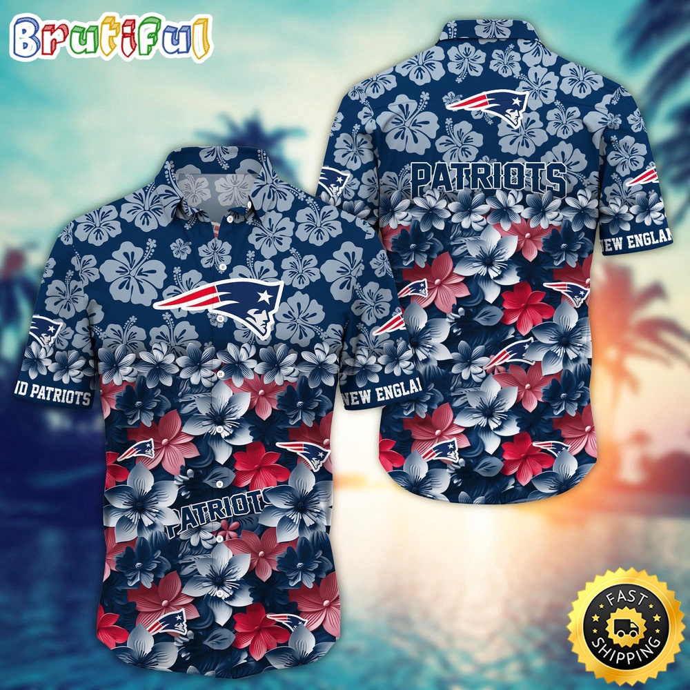 Personalized NFL New England Patriots Hawaiian Shirt Trending Summer