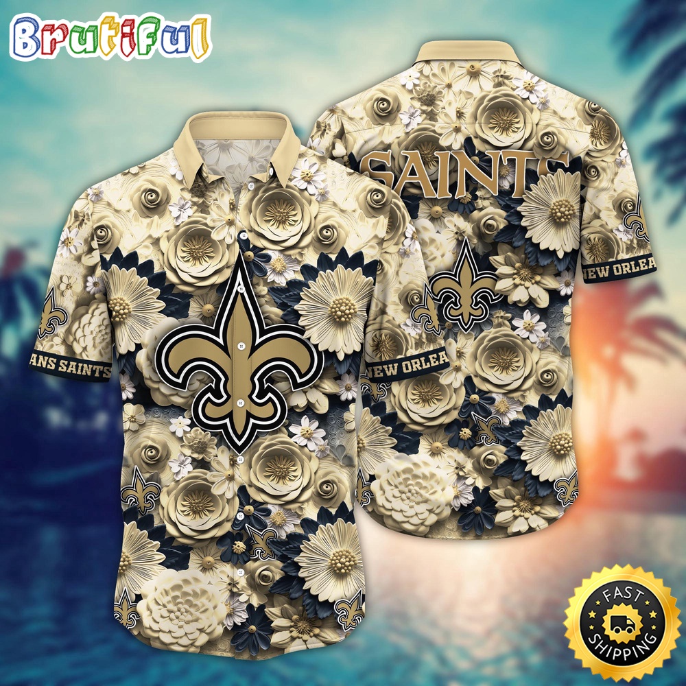 Personalized NFL New Orleans Saints Hawaiian Shirt Trending For This Summer Aloha Shirt