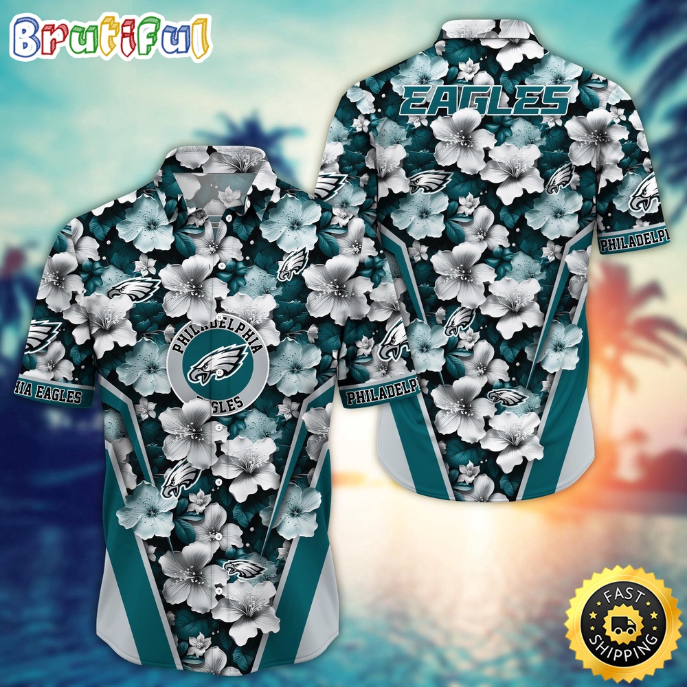 Personalized NFL Philadelphia Eagles Hawaiian Shirt New Arrivals Trending Aloha Shirt