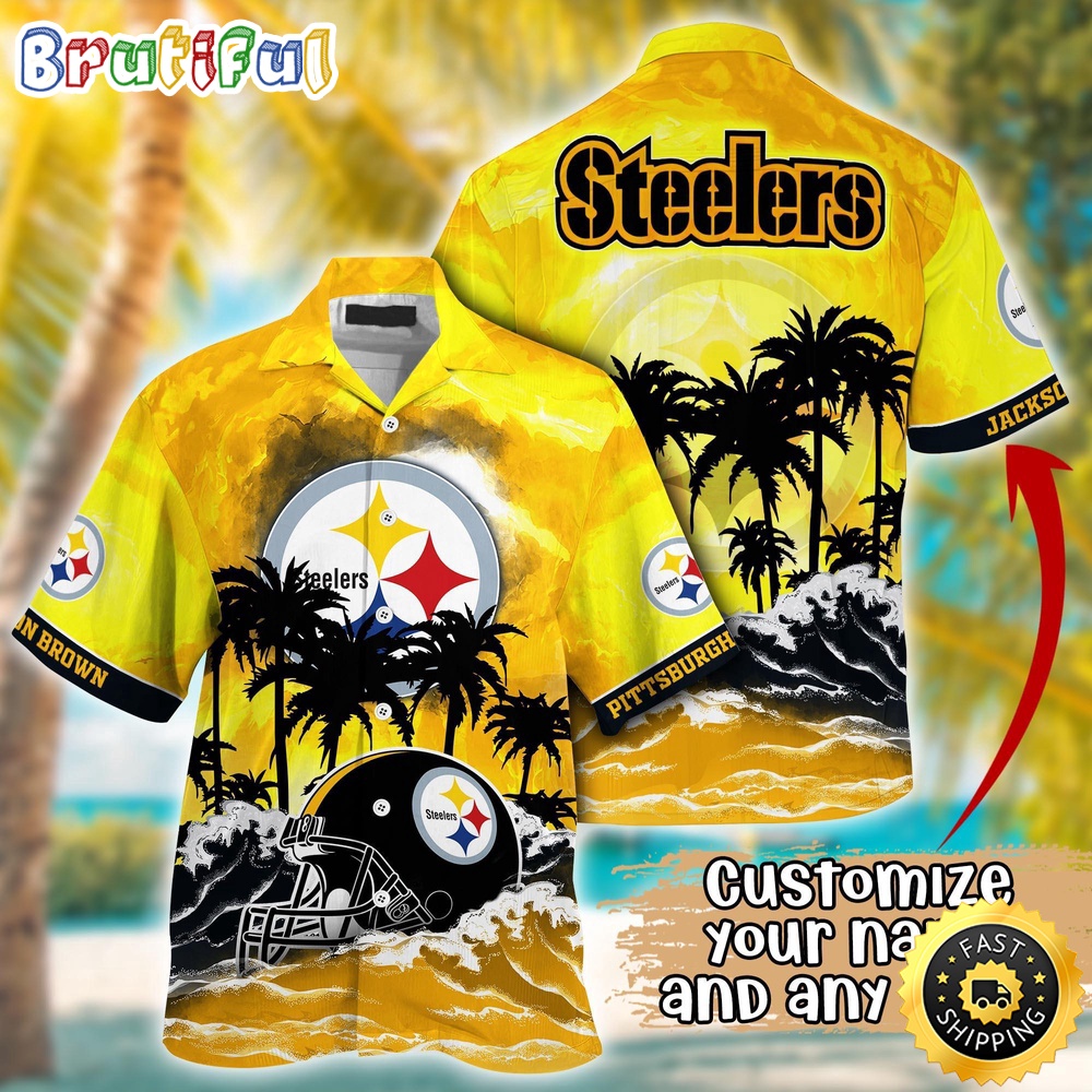 Personalized NFL Pittsburgh Steelers Best Hawaiian Shirt Ever Aloha Shirt For Fans