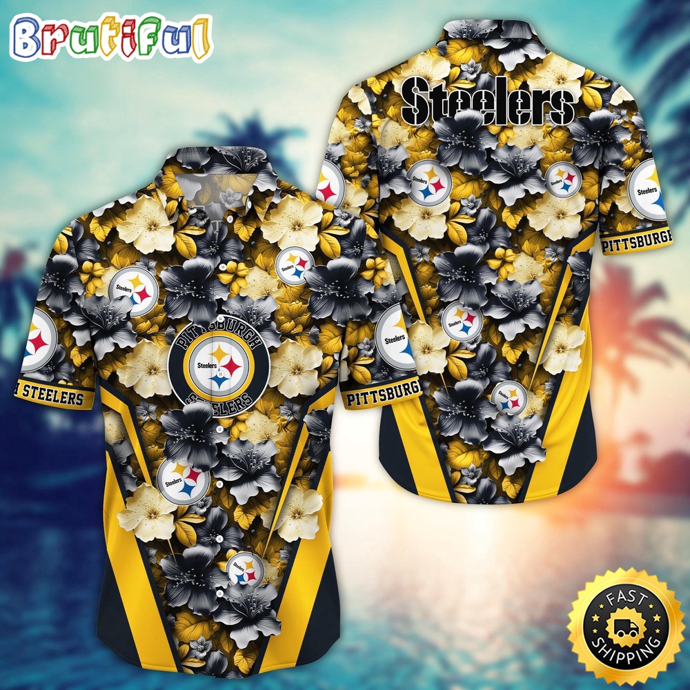Personalized NFL Pittsburgh Steelers Hawaiian Shirt New Arrivals Trending Aloha Shirt