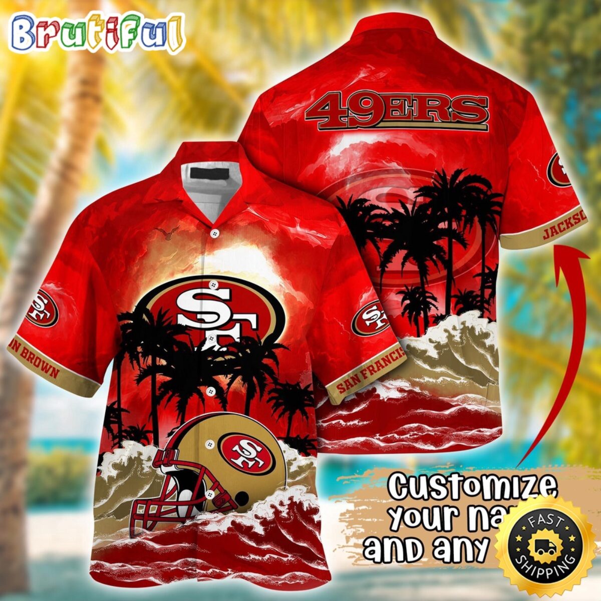 Personalized NFL San Francisco 49ers Best Hawaiian Shirt Ever