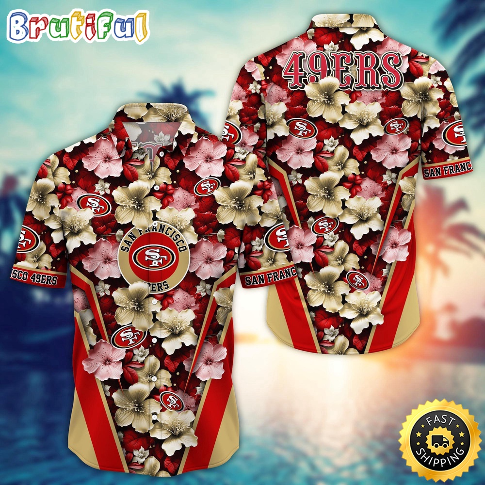 Personalized NFL San Francisco 49ers Hawaiian Shirt New Arrivals Trending Aloha Shirt