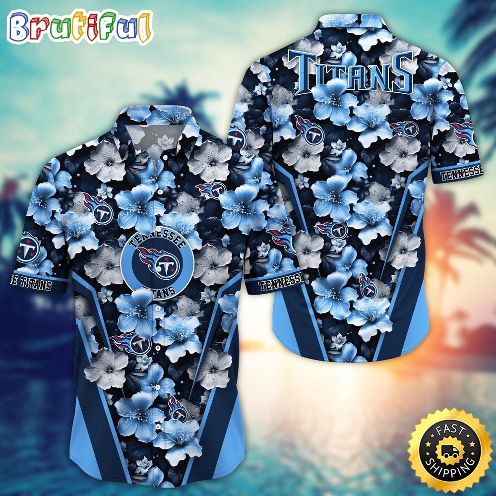 Personalized NFL Tennessee Titans Hawaiian Shirt New Arrivals Trending Aloha Shirt