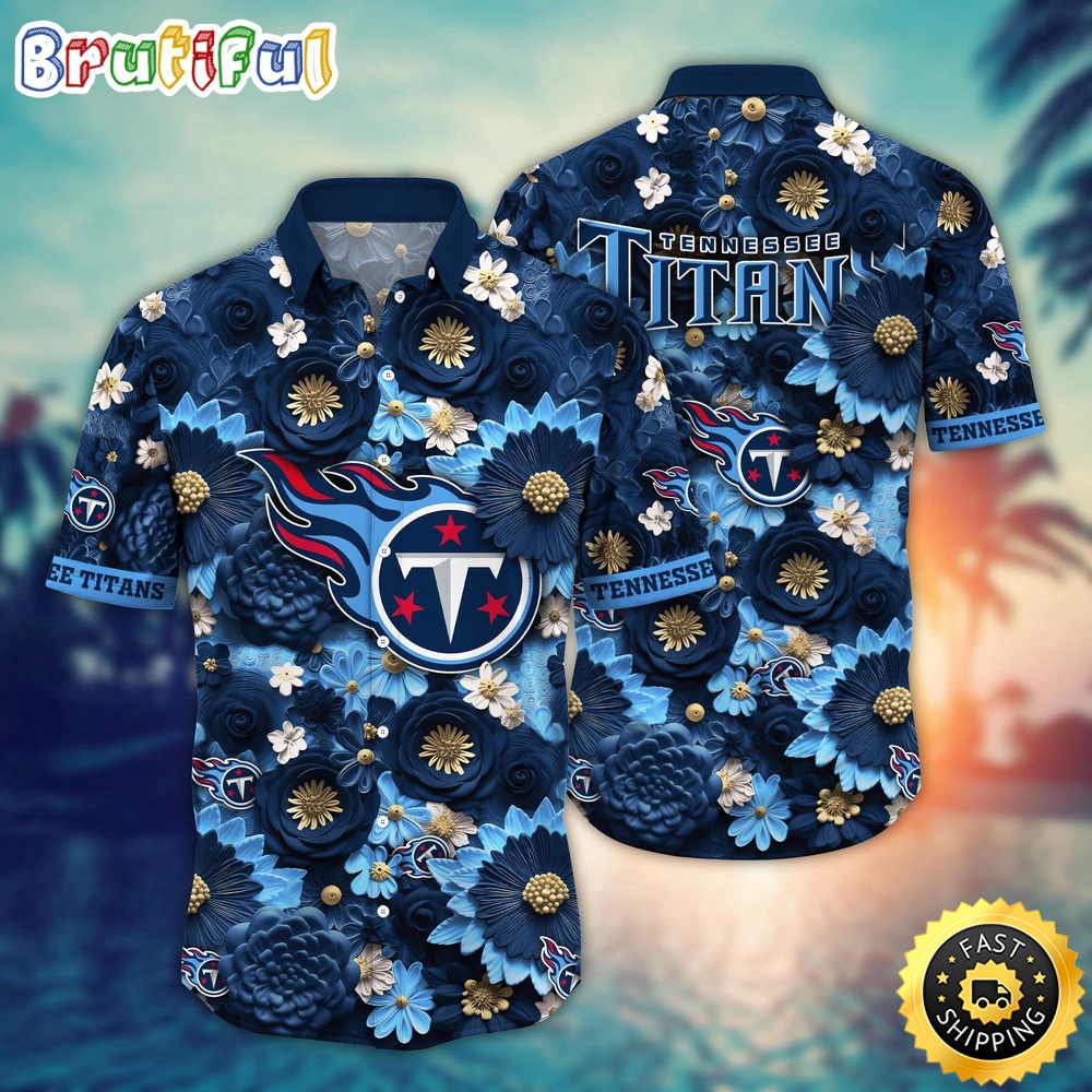 Personalized NFL Tennessee Titans Hawaiian Shirt Trending For This Summer Aloha Shirt