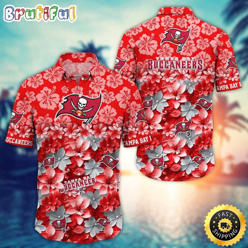Tampa Bay Buccaneers Hawaii Shirt Trending Summer For NFL Fans