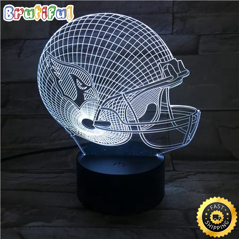 Arizona Cardinals Night Light 3D Illusion LED Lamp