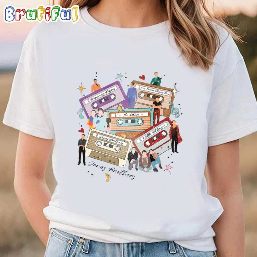 Comfort Colors Retro Joe Jonas Brothers Cassette 2024 T Shirt 1
