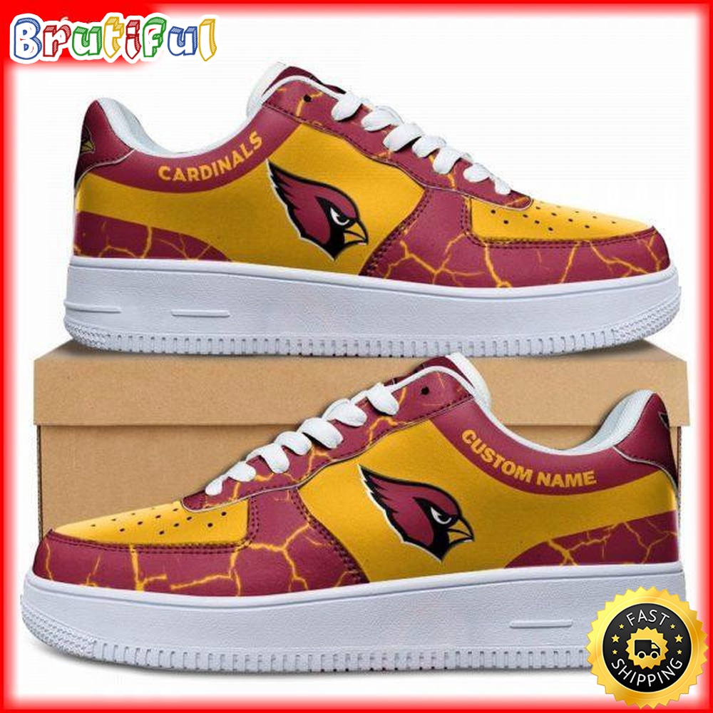 Custom NFL Arizona Cardinals Air Force 1 Shoes Sneaker Football Shoes For Fans 1