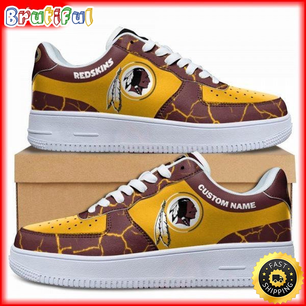 Custom NFL Washington Commanders Air Force 1 Shoes Sneaker Football Shoes For Fans 1