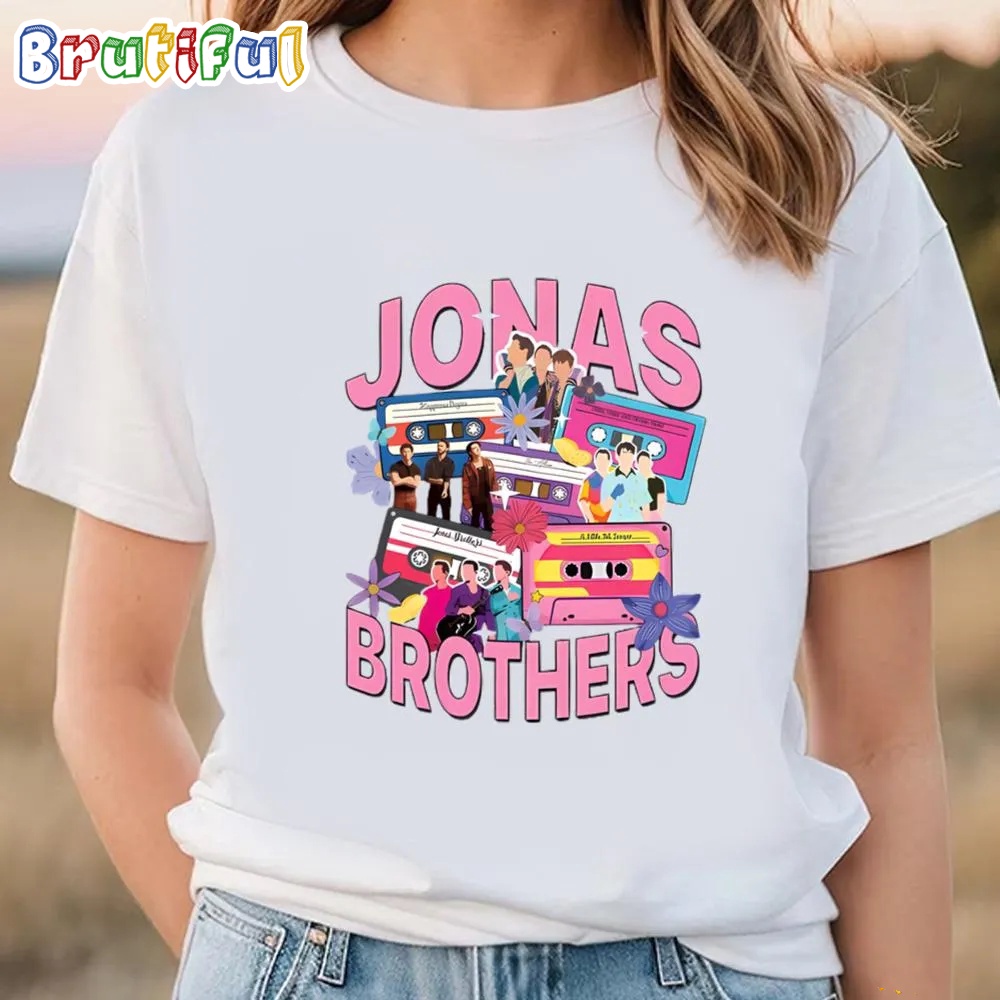 Joe Jonas Brothers Cassette Tour 2024 T Shirt 1