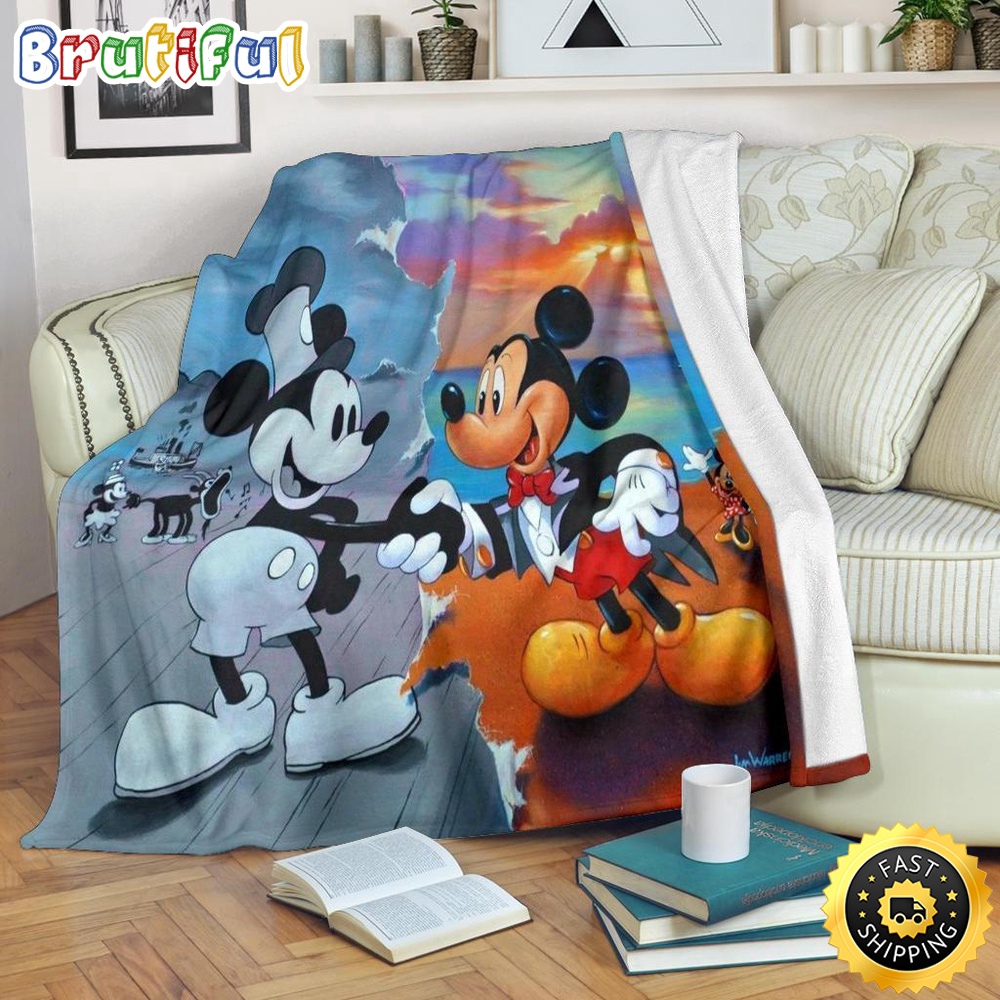 Minnie Mouse Blanket Original Current Mickey Mouse Fleece Blanket For Bedding Decor