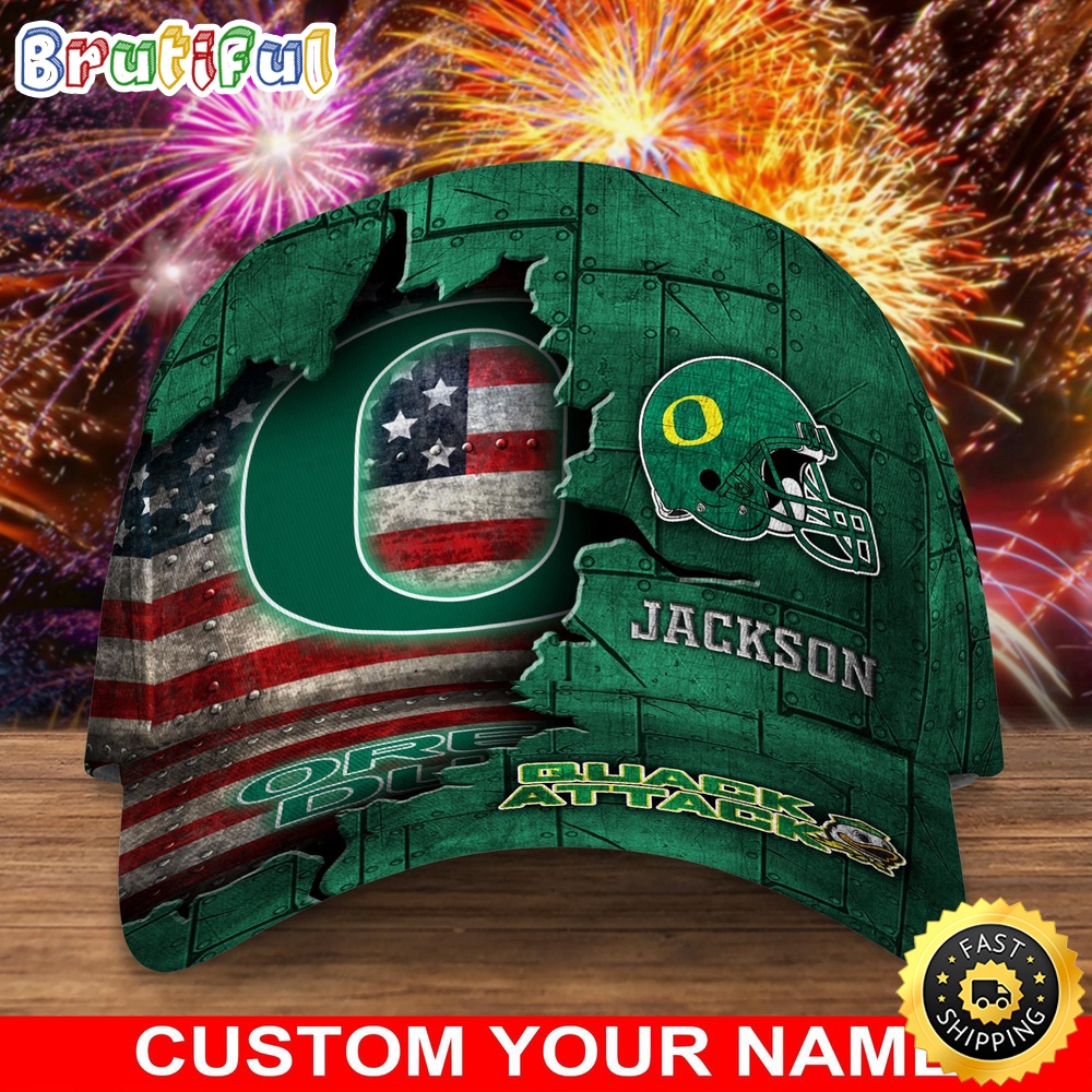 NCAA Oregon Ducks Baseball Cap Custom Cap Go Sports Teams