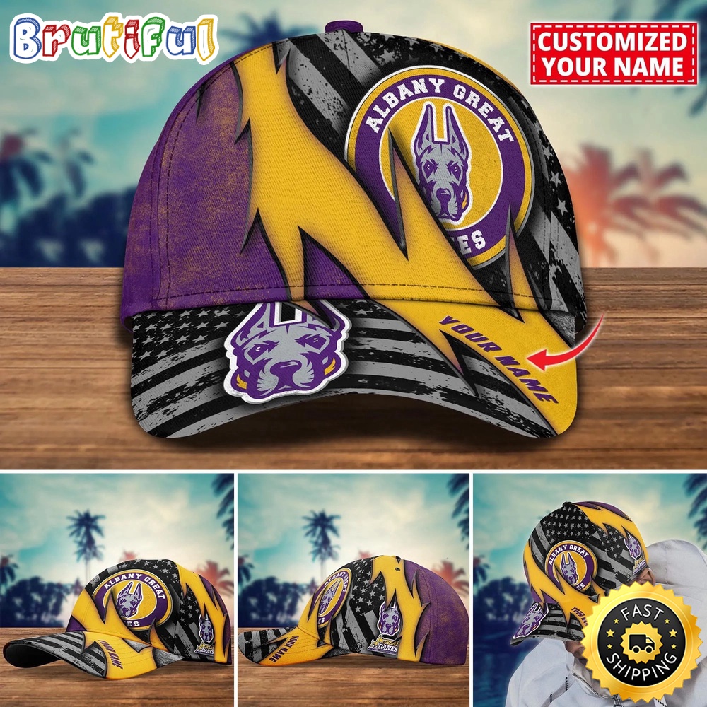 NCAA Albany Great Danes Baseball Cap Custom Cap For Sport Fans wv7pfa.jpg