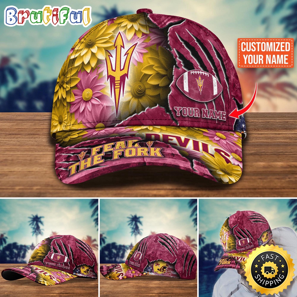 NCAA Arizona State Sun Devils Baseball Cap Custom Hat For Fans New Arrivals lt4yc4.jpg