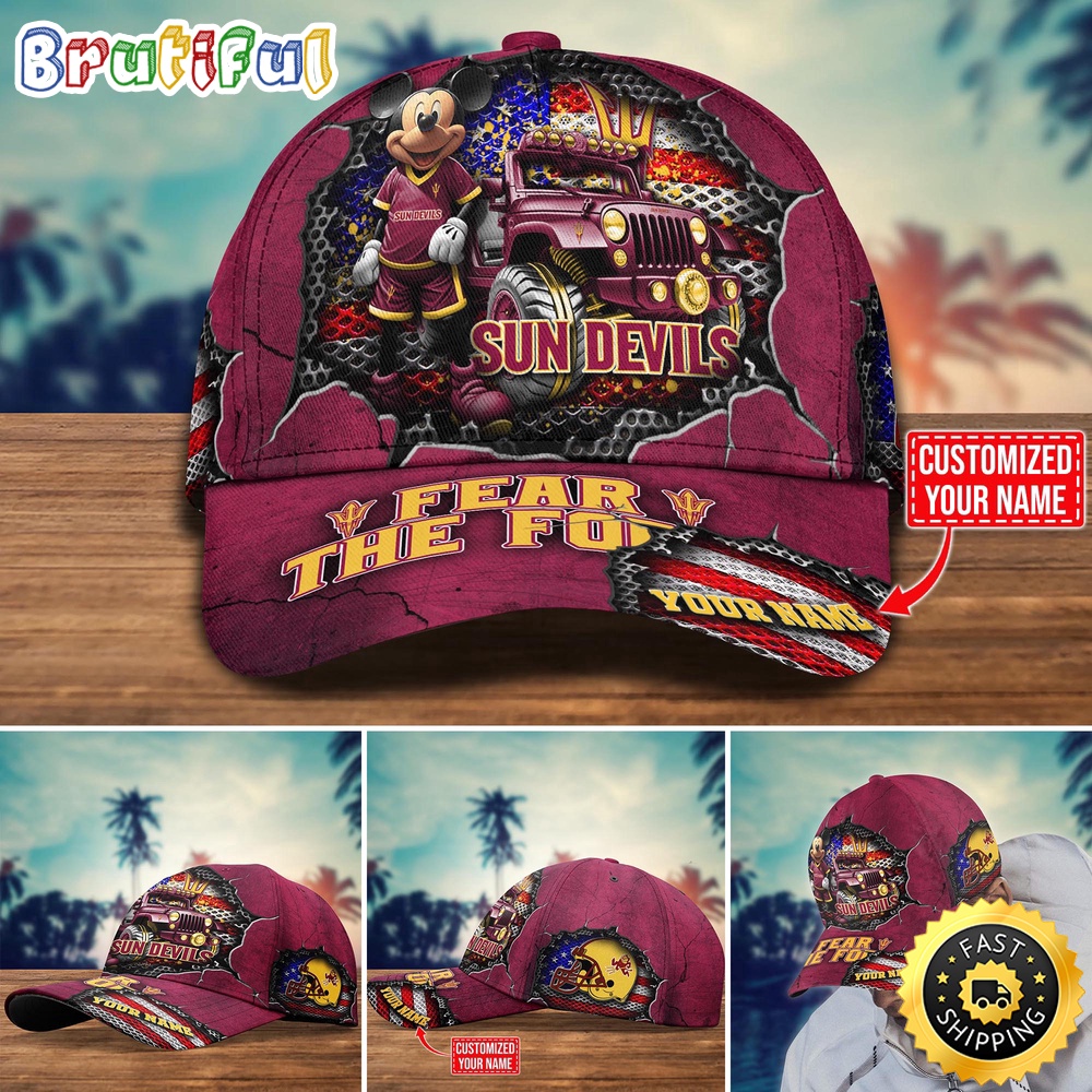NCAA Arizona State Sun Devils Baseball Cap Trending Customize Cap gdkfoj.jpg