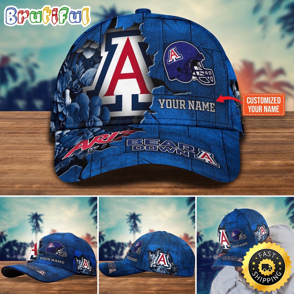 NCAA Arizona Wildcats Baseball Cap Custom Hat For Fans autkdt.jpg