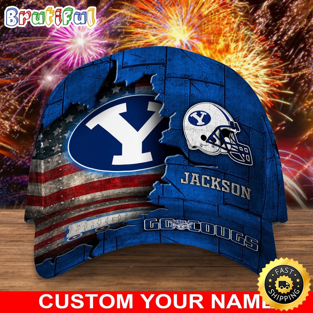 NCAA BYU Cougars Baseball Cap Custom Cap Go Sports Teams rfgc1p.jpg