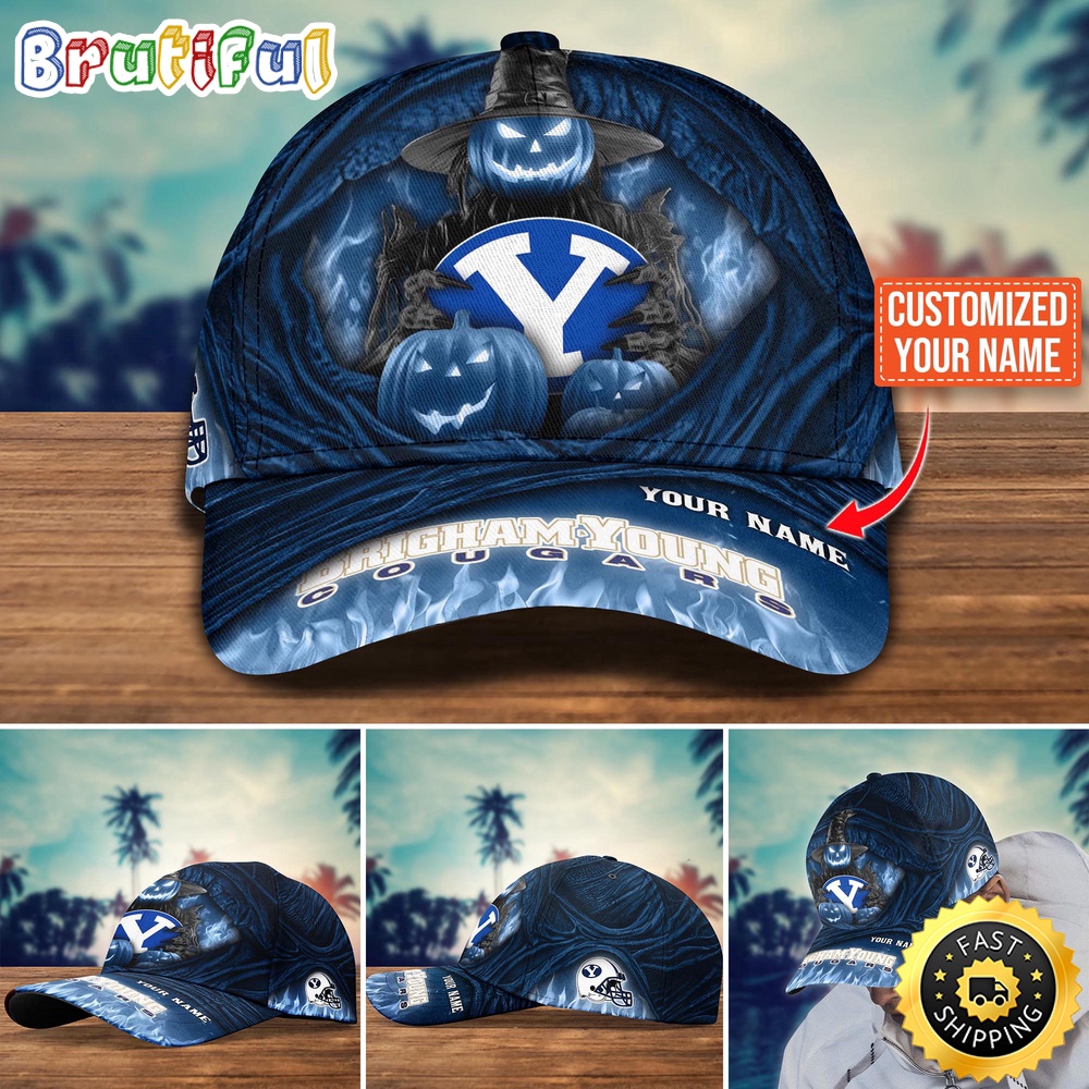 NCAA BYU Cougars Baseball Cap Halloween Custom Cap For Fans vntphx.jpg