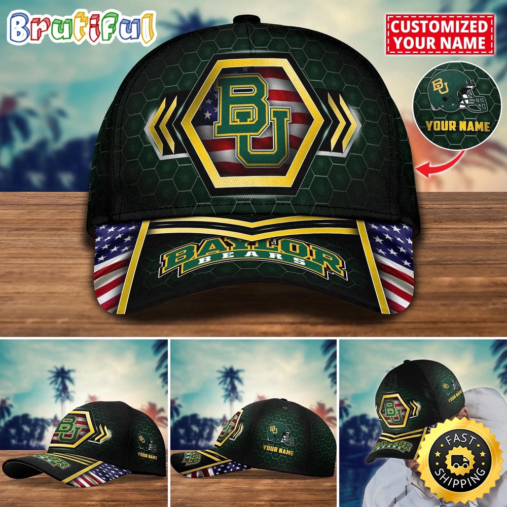 NCAA Baylor Bears Baseball Cap Best Trending Custom Name Cap m7i61e.jpg