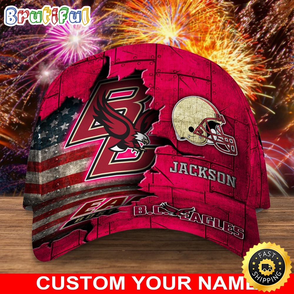 NCAA Boston College Eagles Baseball Cap Custom Cap Go Sports Teams gmy77d.jpg