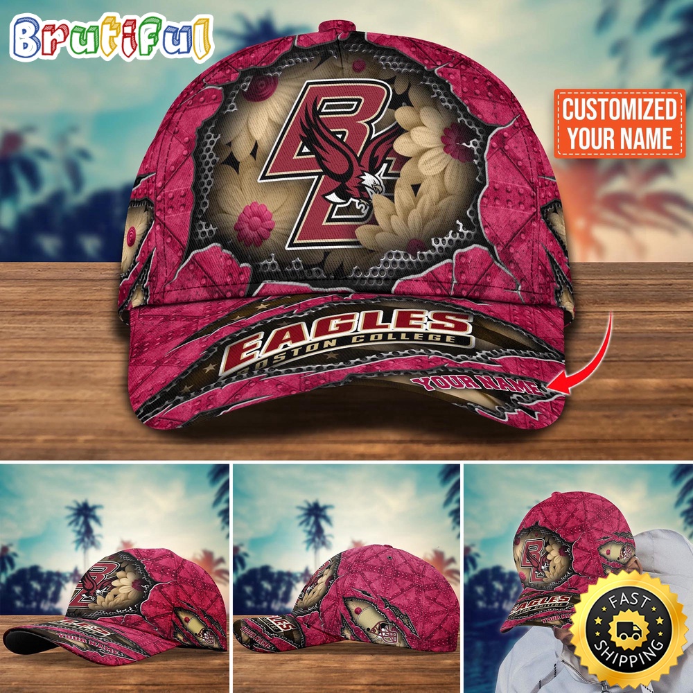 NCAA Boston College Eagles Baseball Cap Custom Cap Trending zzlcdj.jpg