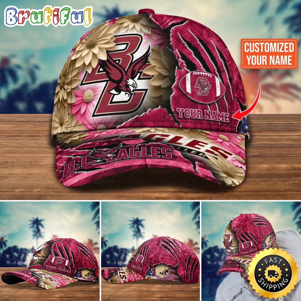 NCAA Boston College Eagles Baseball Cap Custom Hat For Fans New Arrivals uxomsd.jpg