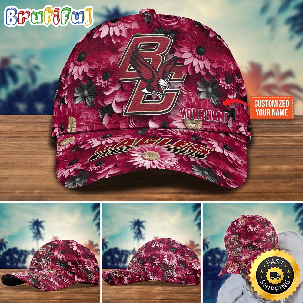 NCAA Boston College Eagles Baseball Cap Customized Cap Hot Trending cal3xd.jpg