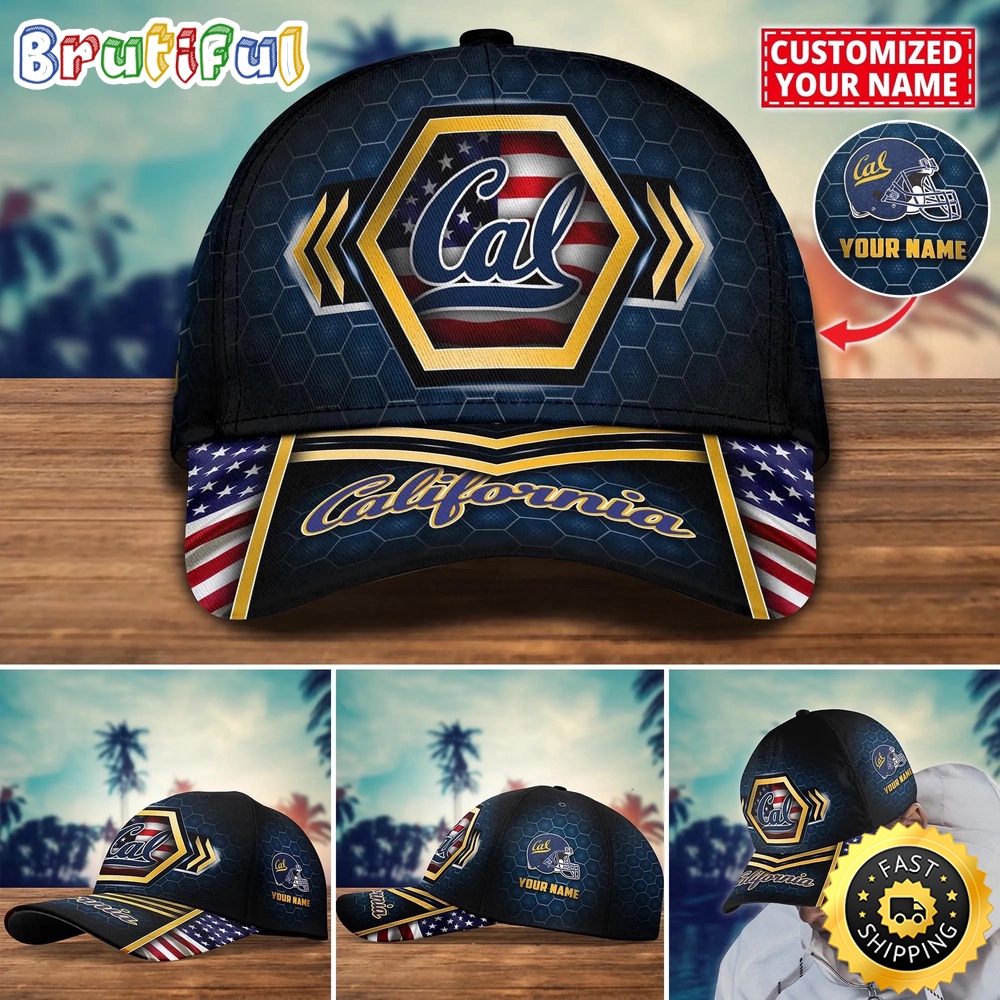 NCAA California Golden Bears Baseball Cap Best Trending Custom Name Cap ugmuar.jpg