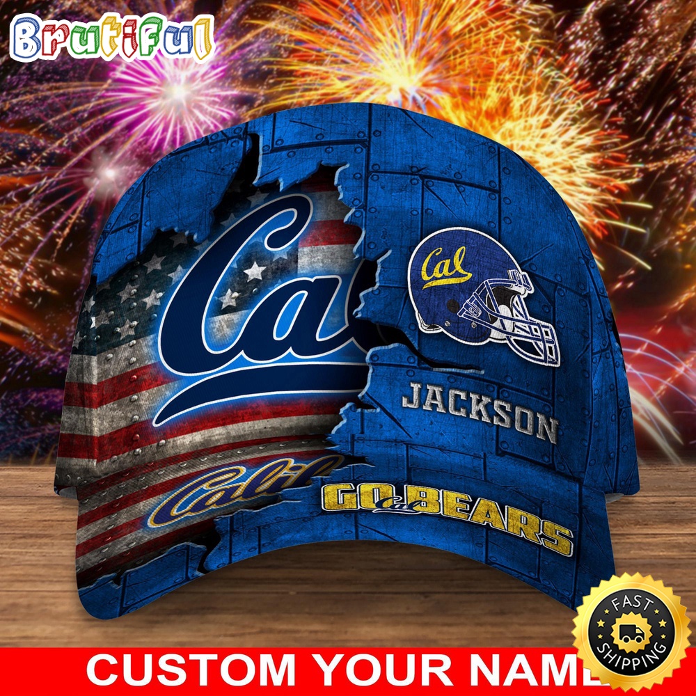 NCAA California Golden Bears Baseball Cap Custom Cap Go Sports Teams yitcat.jpg