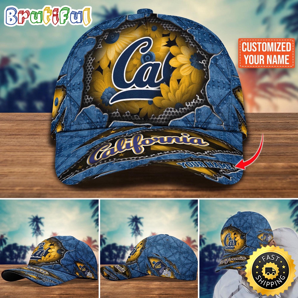 NCAA California Golden Bears Baseball Cap Custom Cap Trending fh2yxt.jpg
