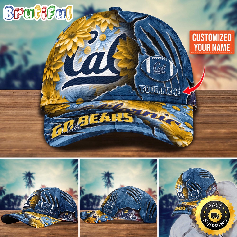 NCAA California Golden Bears Baseball Cap Custom Hat For Fans New Arrivals xzk2k1.jpg