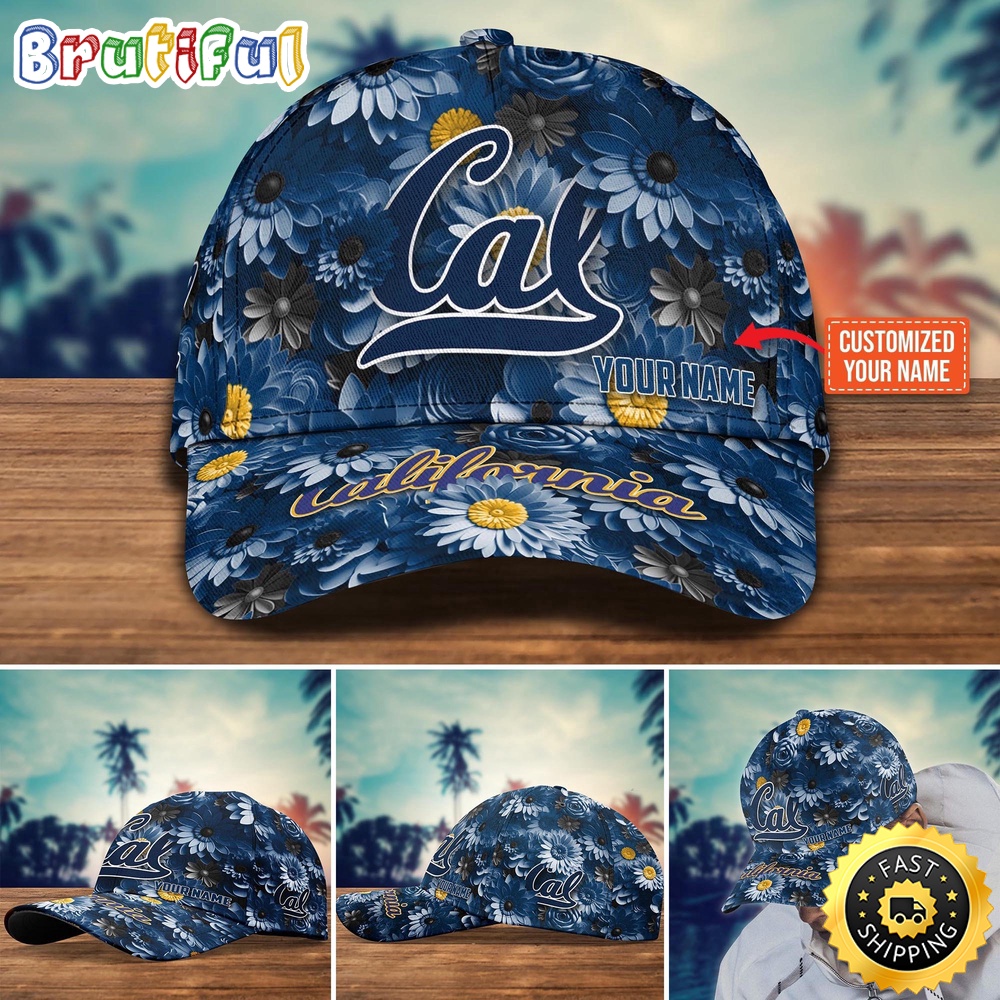 NCAA California Golden Bears Baseball Cap Customized Cap Hot Trending lzhluz.jpg