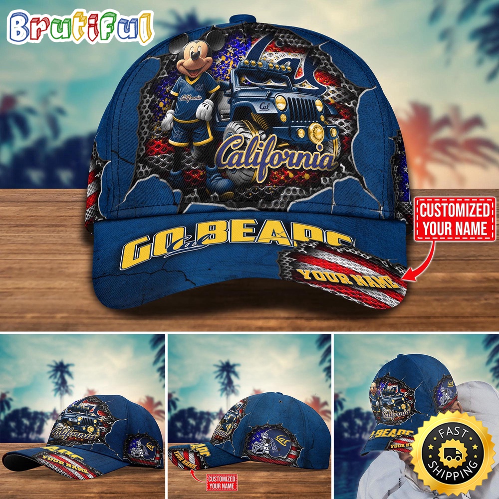 NCAA California Golden Bears Baseball Cap Trending Customize Cap lslsbz.jpg