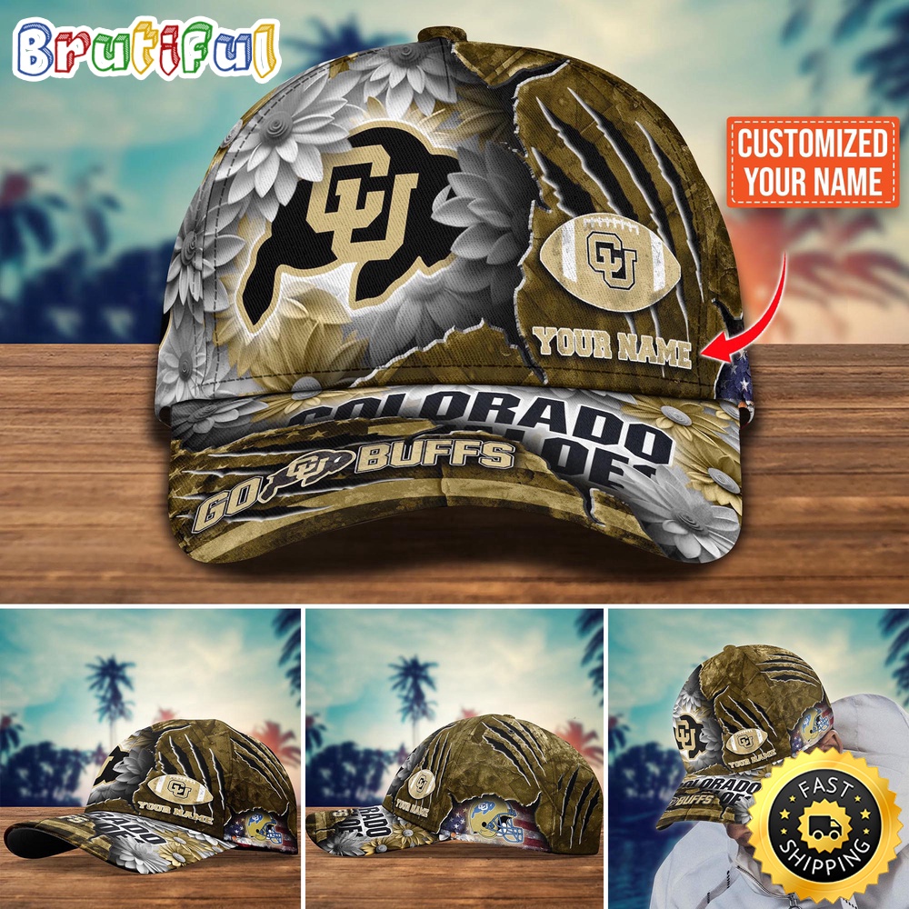 NCAA Colorado Buffaloes Baseball Cap Custom Hat For Fans New Arrivals i8vziu.jpg