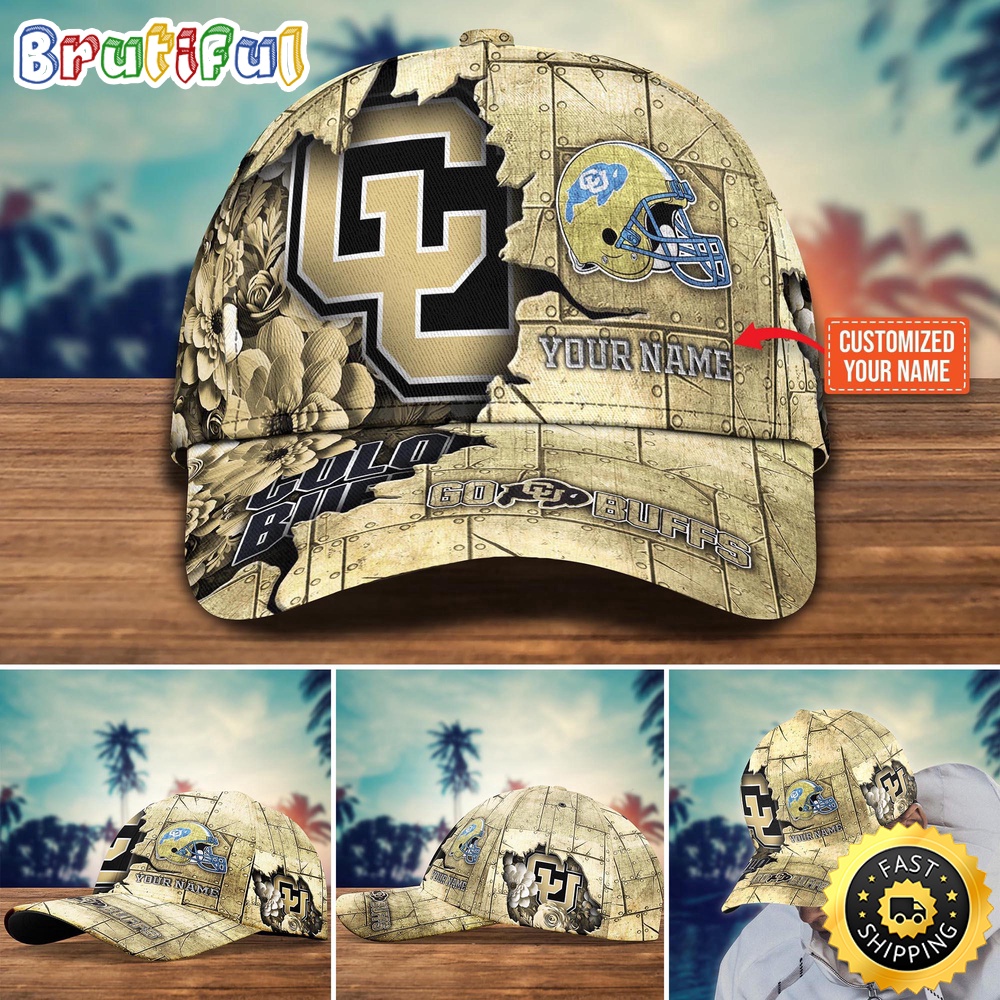 NCAA Colorado Buffaloes Baseball Cap Custom Hat For Fans rqldcg.jpg