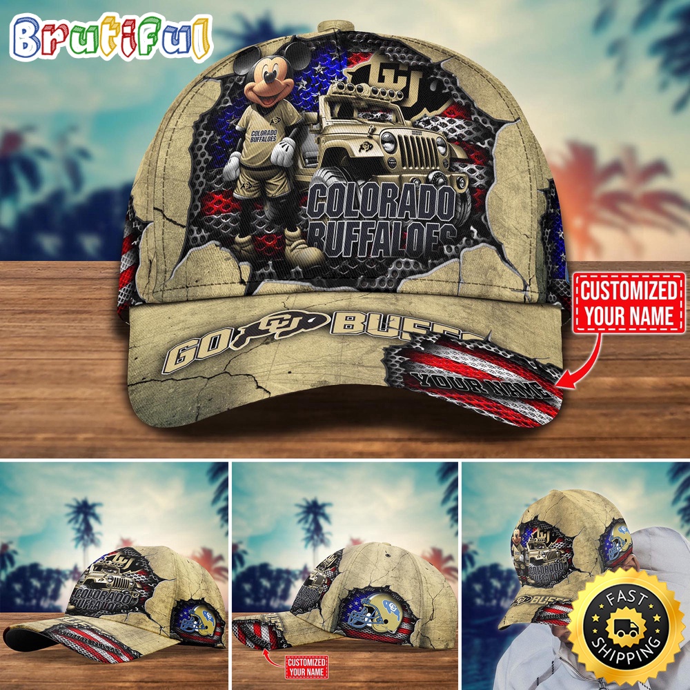 NCAA Colorado Buffaloes Baseball Cap Trending Customize Cap kkgi00.jpg