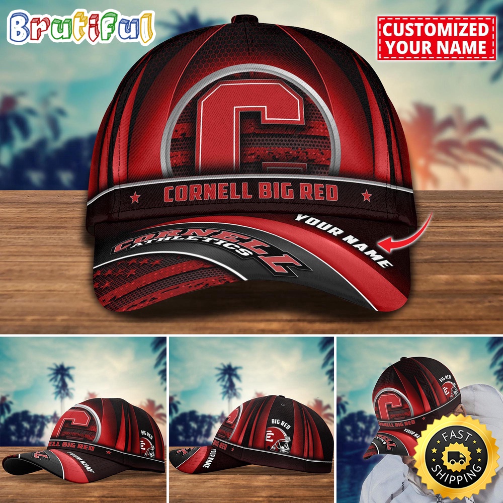 NCAA Cornell Big Red Baseball Cap Custom Cap For Football Fans v0wtvz.jpg