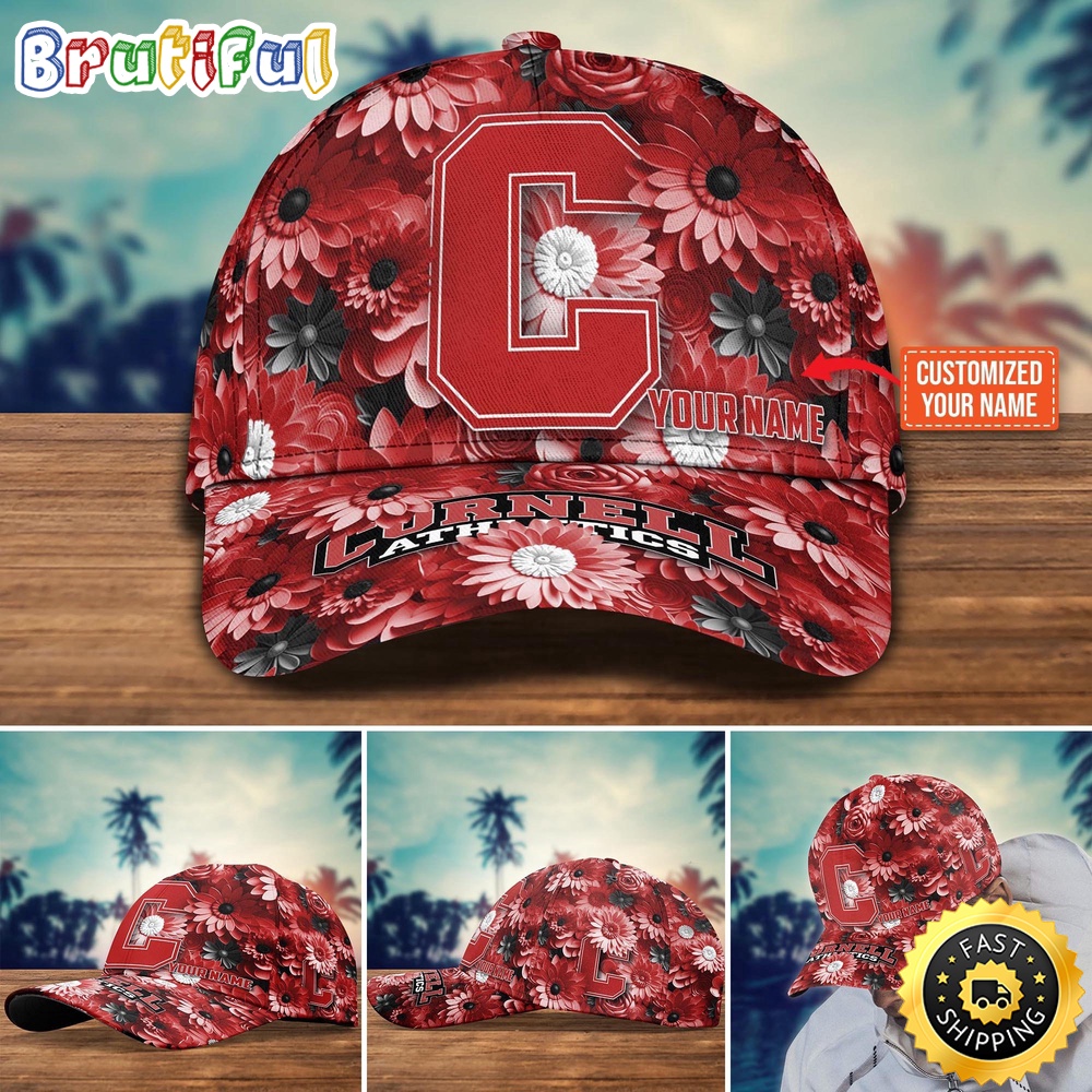 NCAA Cornell Big Red Baseball Cap Customized Cap Hot Trending slon6v.jpg