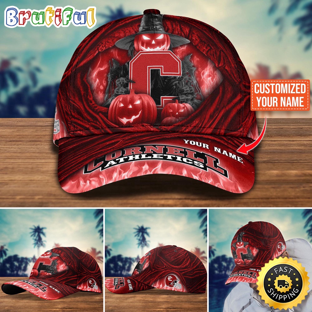 NCAA Cornell Big Red Baseball Cap Halloween Custom Cap For Fans a2rpbe.jpg